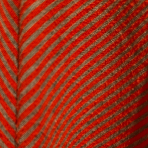 Columbia Red Fitted Ribbed Hoodie with Mandarin Collar - Picture 2 of 8